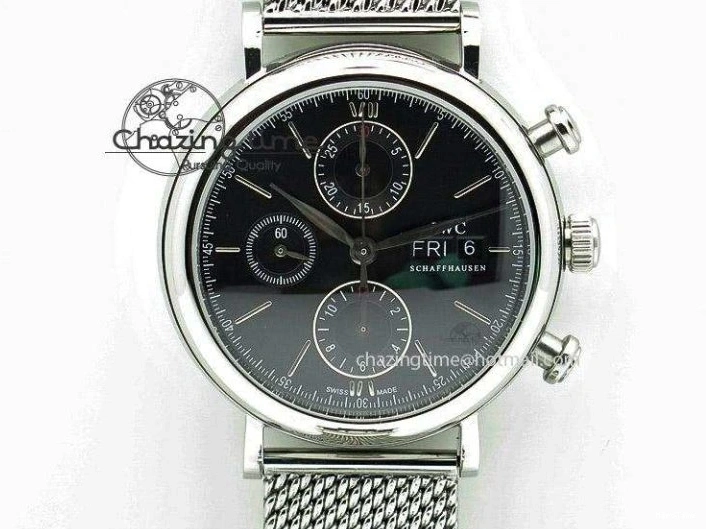 MIROTIME 0123 Portuguese Chrono IW3716 Z+F 1:1 Best Edition Blue Dial on Blue Rubber Strap A UrbanChic 7018